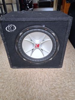 12" Kicker Works Good