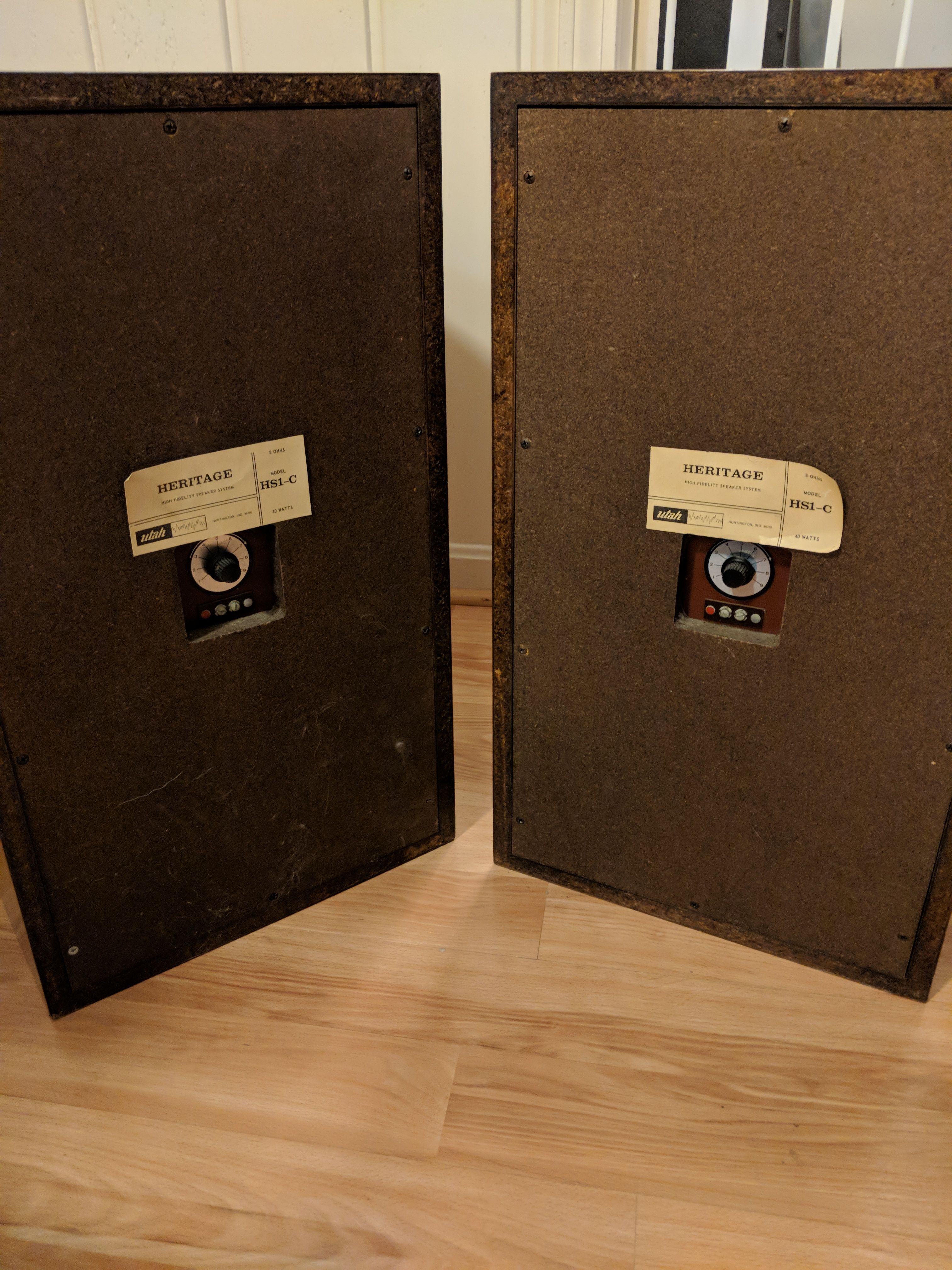 Vintage Utah Heritage HS1C speakers for Sale in WinstonSalem, NC