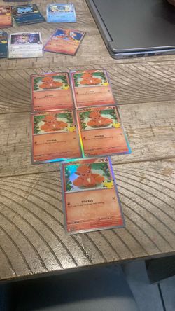 Vulpix Pokémon Trading Cards x5