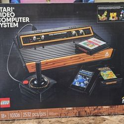 Lego 10306 Atari Video Computer System New!