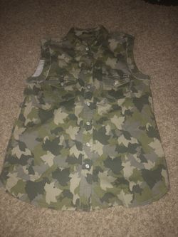 CAMO LRG SHIRT