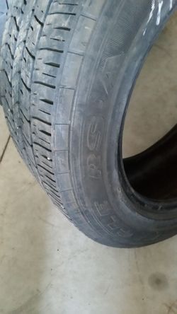 (1) goodyear eagle rsa 245/55/r18