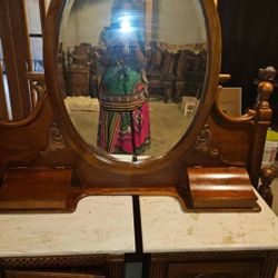 Victorian Dresser Mirror 