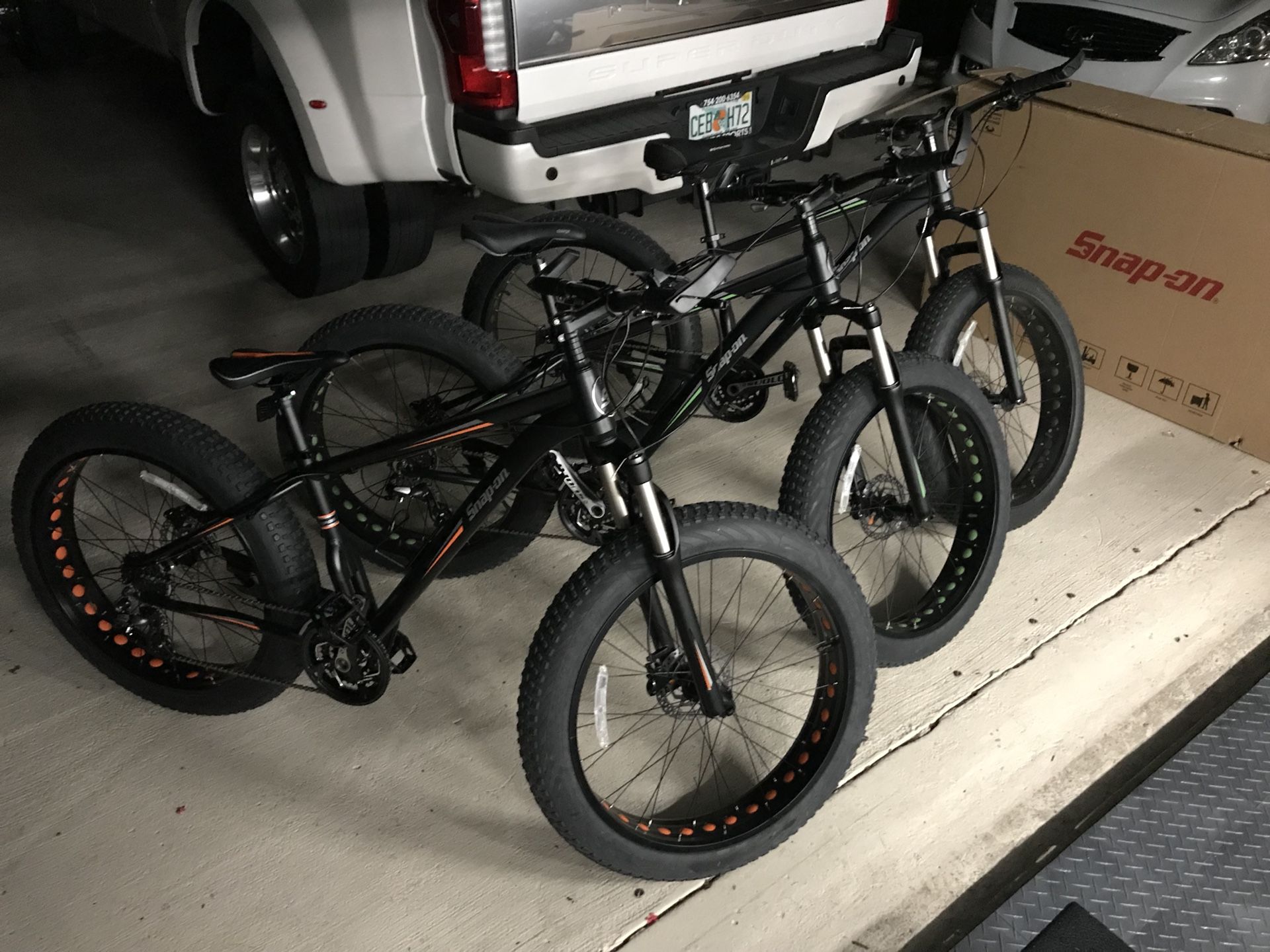 snap on fat tire bike