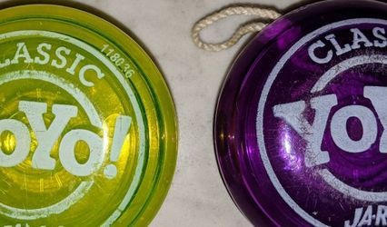 Two JA-RU Y O - Y O s, Both For $5