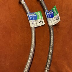 Braided Polymer Water Supply Line Connector 