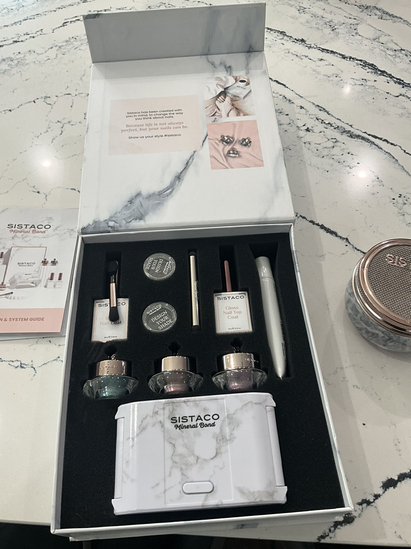 Sistaco Mineral Bond Nail Set