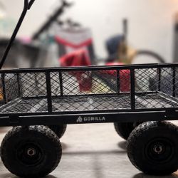 Gorilla Cart Heavy-Duty Steel Utility Wagon