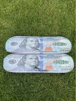 Supreme Money Logo Skateboard Deck