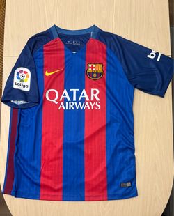 FC Barcelona 2016/17 Home Jersey - Neymar Jr #11 (Size M - Fan Version)