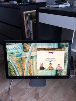 Apple Cinema Display 27” Widescreen LED Monitor MC007LL/A A1316
