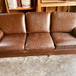 Free leather couch