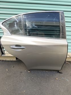 2014 2018 2019 2020 2021 2022 2023 Infiniti Q50 right rear Passenger Side silver door OEM 