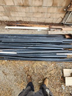 Various p v c pipes