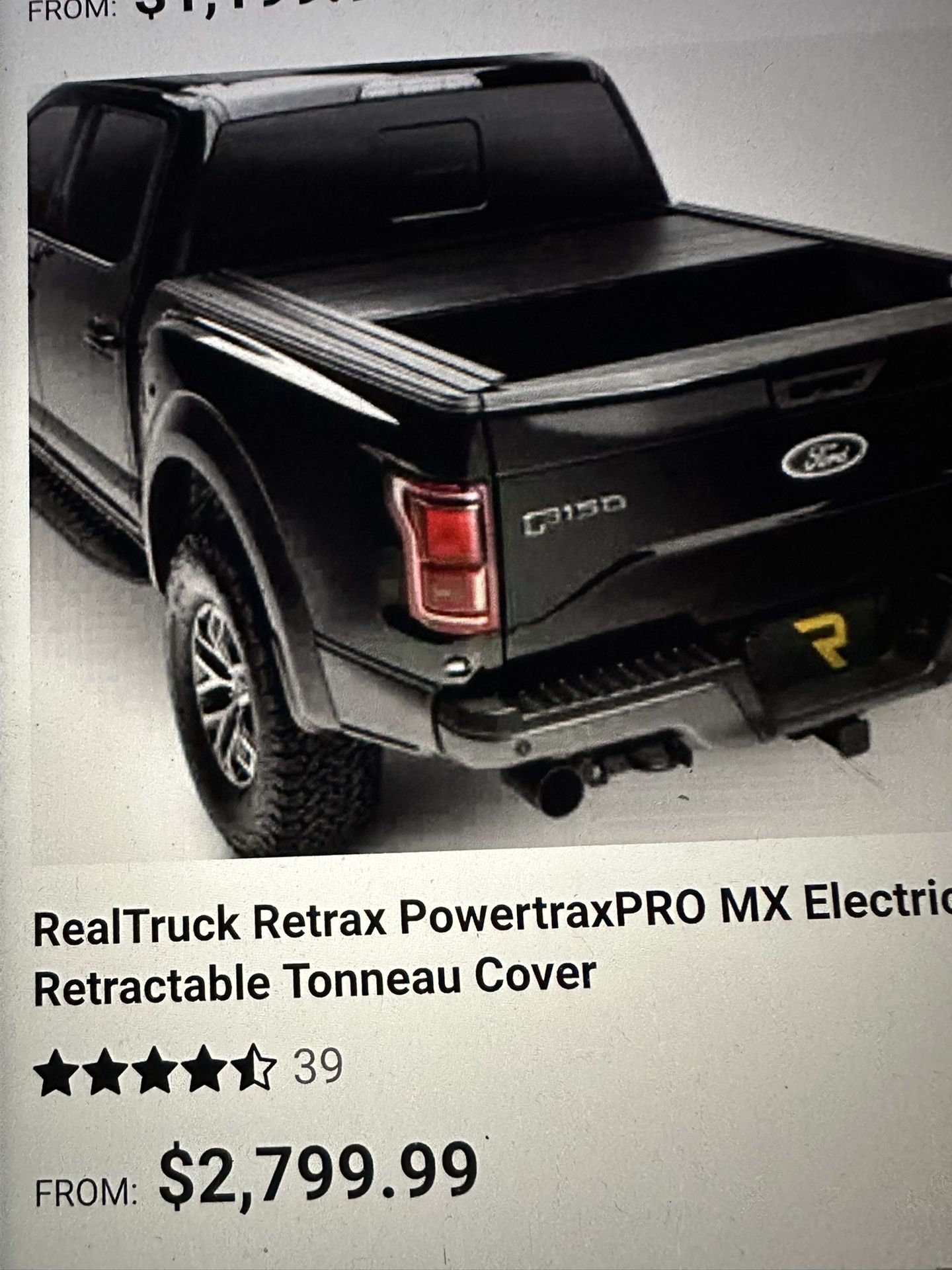 2022-2025 Tundra Bed Cover Electric By Retrax