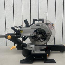 Chicago Electric 10” Sliding Compound Miter Saw – Like New, Sharp & Ready 🪚⚡ 