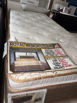 Ultra Comfort All Sizes Memory Foam Mattress