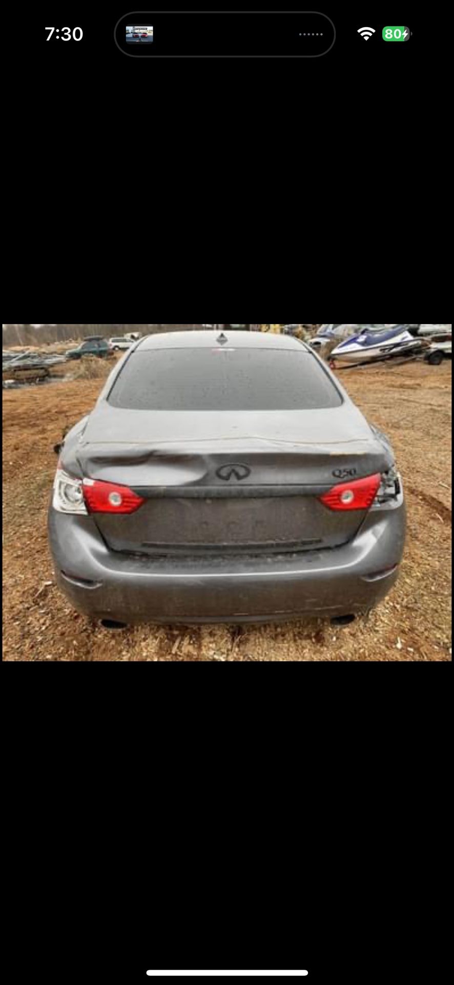 2017 Infiniti Q50 Part out
