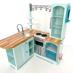 American girl doll gourmet kitchen