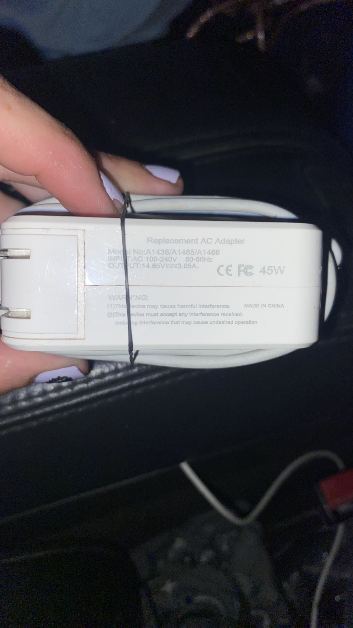  Replacement AC adapter 