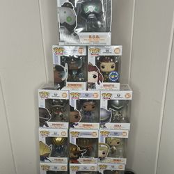 Overwatch Funko Pop Lot (12)- Doomfist, Mercy, Genji – Bundle