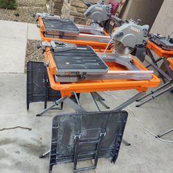 Ridgid 8" Wet Tile Saws 