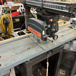 10” Sears Craftsman Radial Saw W/stand