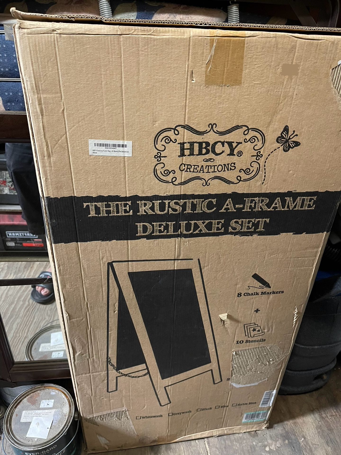 THE RUSTIC A FRAME DELUXE SET