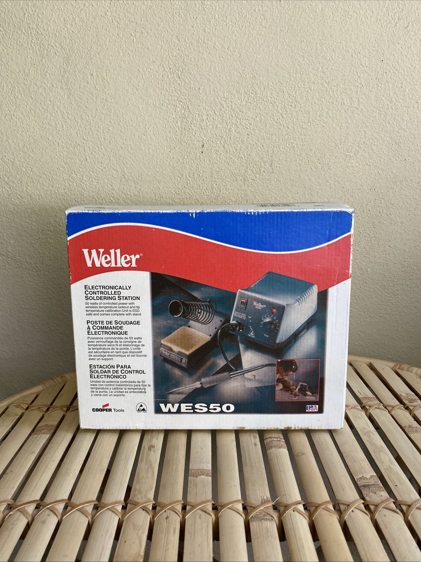 Weller WES50 Soldering Station 60W 120V 60HZ And Rod