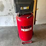Central pneumatic 1.8hp 150psi 26 Gallon Compressor