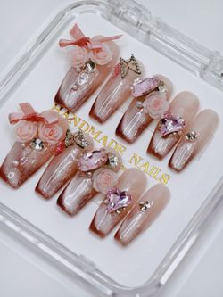 Handmade Press On Nails (Size M)