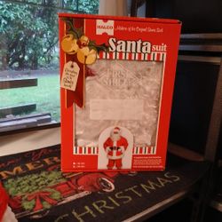 XL Santa Suit With Santa Bag