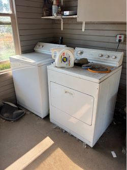 Washer and dryer