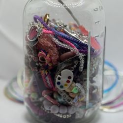 🌈 Candy Pop Mystery Jewelry Jar ✦ Y2K Kawaii Edition