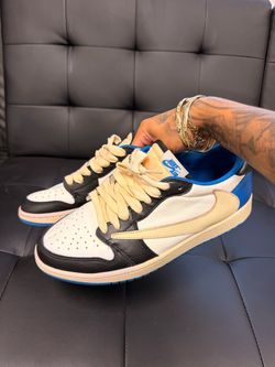 Jordan 1 Retro Low OG SP Fragment x Travis Scott Size 9.5