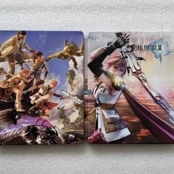 Final Fantasy XIII Custom made G2 Steelbook/SteelUp Case PS4/PS5/Xbox, No Game