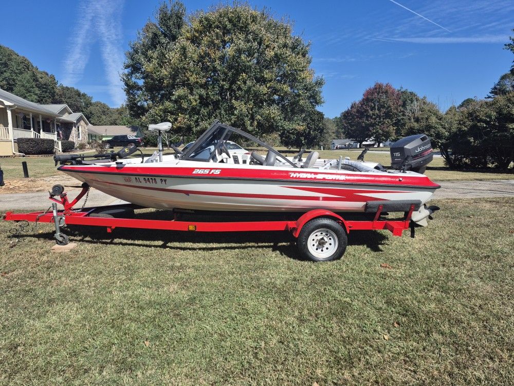 1996 Hydro sport Fish n ski