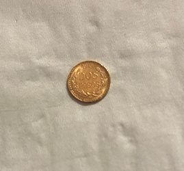 GOLD-  1945 Dos Pesos RARE thought after coin minted in Mexico