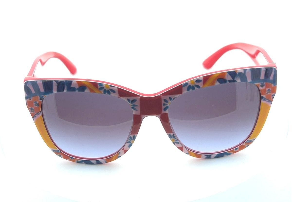Dolce & Gabbana DG4270 Sunglasses Multicolor Flower (PO1020350) -Good Condition