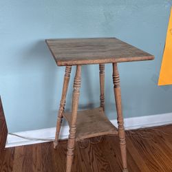 End Table Night Stand Pine