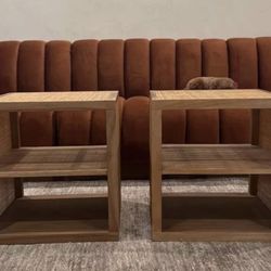 Pair Of Tommy Hilfiger Vintage Side Tables