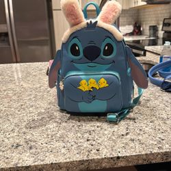 Easter Bunny Lilo And Stitch Backpack