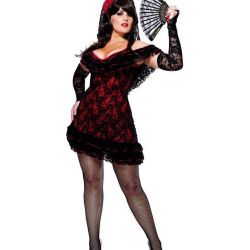 Plus Size Lady Of Spain Costume Size 18-20