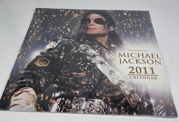 Michael Jackson Official 2011 Licensed Bravado 12” x  12” Calendar. New Sealed.