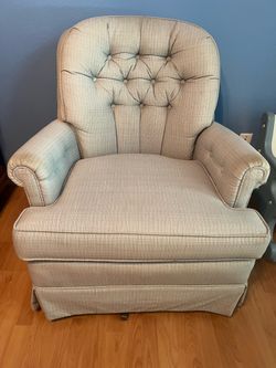 Custom Quality Made Rocking Swivel Fabric Chair from Regency Collection