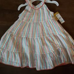 Little girl clothes size 5t summer dress (Roxy)