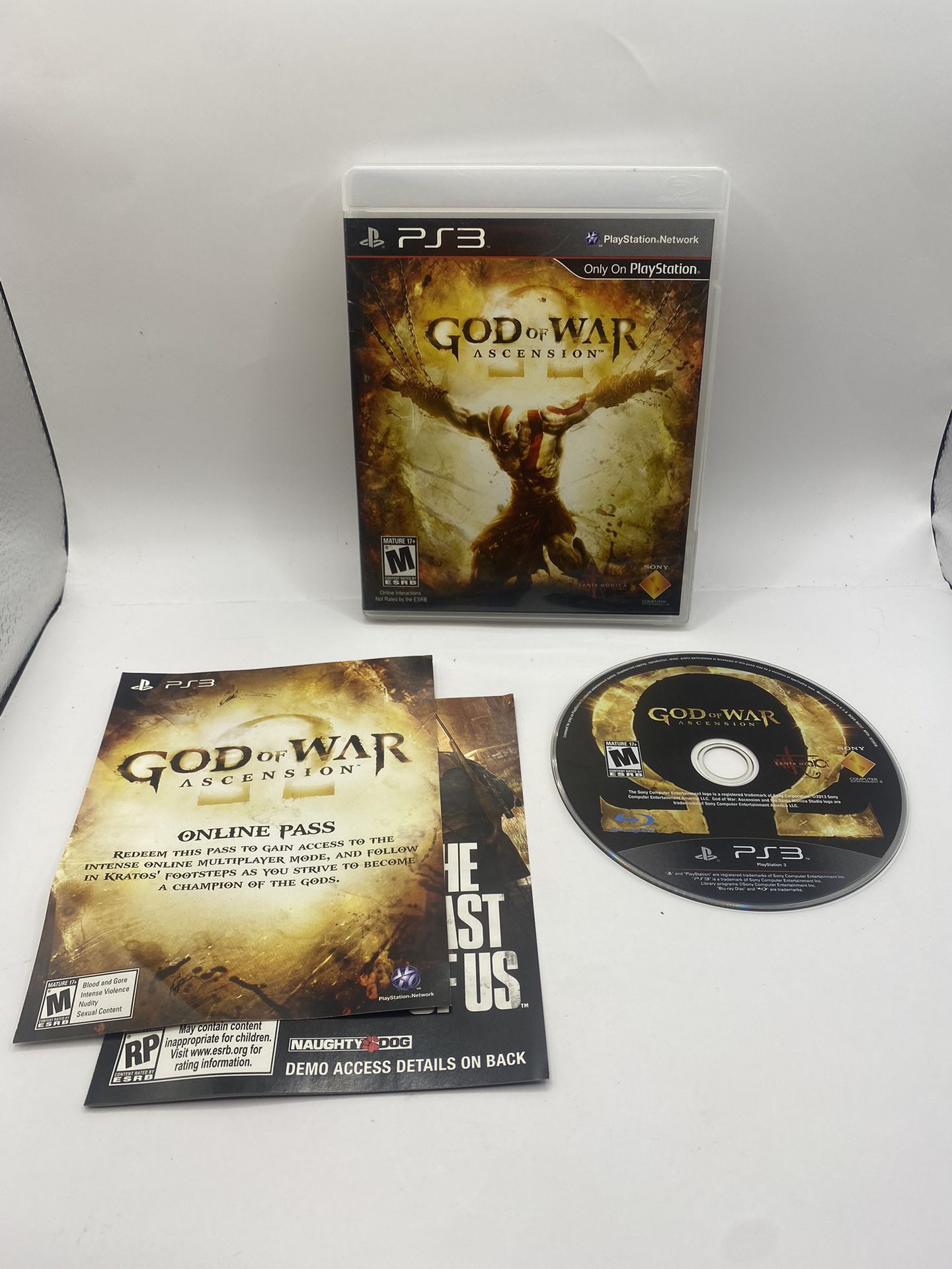 God of War: Ascension | Sony PlayStation 3 PS3 2012 | CIB Complete W/ 2 Inserts
