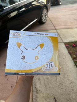 Pokemon Mega Evolution 30th Celebration ETB
