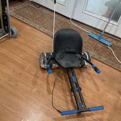 Neon Hooverboard Kart