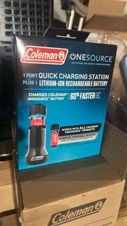 Coleman one source battery and port